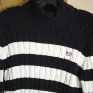 Black & Cream sweater